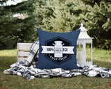 Macdonald Typography Reversible Indoor/Outdoor Square Pillow
