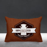 Macdonald Typography Reversible Indoor/Outdoor Rectangular Pillow