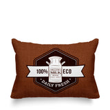 Macdonald Typography Reversible Indoor/Outdoor Rectangular Pillow