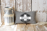 Macdonald Typography Reversible Indoor/Outdoor Rectangular Pillow