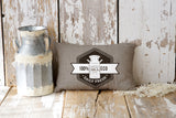 Macdonald Typography Reversible Indoor/Outdoor Rectangular Pillow