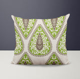 Magnolia Square Indoor/Outdoor Throw Pillow