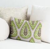 Magnolia Paisley Reversible Indoor/Outdoor Rectangular Pillow