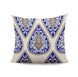 Magnolia Square Indoor/Outdoor Throw Pillow