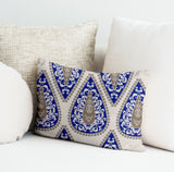 Magnolia Paisley Reversible Indoor/Outdoor Rectangular Pillow