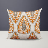 Magnolia Square Indoor/Outdoor Throw Pillow