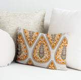 Magnolia Paisley Reversible Indoor/Outdoor Rectangular Pillow