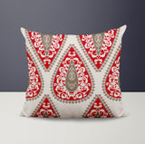 Magnolia Square Indoor/Outdoor Throw Pillow