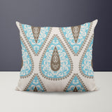Magnolia Square Indoor/Outdoor Throw Pillow