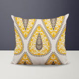 Magnolia Square Indoor/Outdoor Throw Pillow