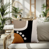 Maha Abstract Reversible Indoor/Outdoor Square Pillow