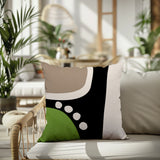 Maha Abstract Reversible Indoor/Outdoor Square Pillow