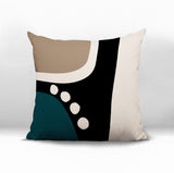 Maha Abstract Reversible Indoor/Outdoor Square Pillow