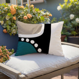 Maha Minimalist Lumbar Indoor/Outdoor Throw Pillow