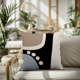 Maha Abstract Reversible Indoor/Outdoor Square Pillow