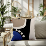 Maha Abstract Reversible Indoor/Outdoor Square Pillow