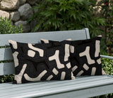 Mai 2 Sets Lumbar Indoor/Outdoor Reversible Indoor Pillow