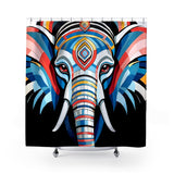 Mai Elephant Shower Curtain