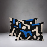 Mai 2 Sets Lumbar Indoor/Outdoor Reversible Indoor Pillow