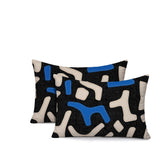 Mai 2 Sets Lumbar Indoor/Outdoor Reversible Indoor Pillow