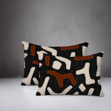 Mai 2 Sets Lumbar Indoor/Outdoor Reversible Indoor Pillow