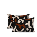 Mai 2 Sets Lumbar Indoor/Outdoor Reversible Indoor Pillow