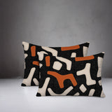 Mai 2 Sets Lumbar Indoor/Outdoor Reversible Indoor Pillow