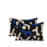 Mai 2 Sets Lumbar Indoor/Outdoor Reversible Indoor Pillow