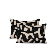 Mai 2 Sets Lumbar Indoor/Outdoor Reversible Indoor Pillow