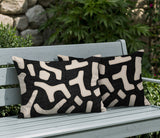 Mai 2 Sets Lumbar Indoor/Outdoor Reversible Indoor Pillow