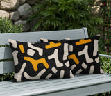 Mai 2 Sets Lumbar Indoor/Outdoor Reversible Indoor Pillow