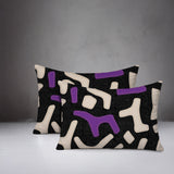 Mai 2 Sets Lumbar Indoor/Outdoor Reversible Indoor Pillow