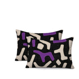 Mai 2 Sets Lumbar Indoor/Outdoor Reversible Indoor Pillow