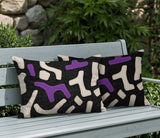 Mai 2 Sets Lumbar Indoor/Outdoor Reversible Indoor Pillow