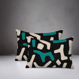 Mai 2 Sets Lumbar Indoor/Outdoor Reversible Indoor Pillow