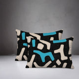 Mai 2 Sets Lumbar Indoor/Outdoor Reversible Indoor Pillow