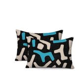 Mai 2 Sets Lumbar Indoor/Outdoor Reversible Indoor Pillow