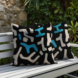 Mai 2 Sets Indoor/Outdoor Reversible Indoor Square Pillow