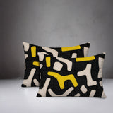 Mai 2 Sets Lumbar Indoor/Outdoor Reversible Indoor Pillow