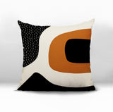 Maida Abstract Reversible Indoor/Outdoor Square Pillow