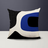 Maida Abstract Reversible Indoor/Outdoor Square Pillow