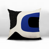 Maida Abstract Reversible Indoor/Outdoor Square Pillow