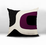 Maida Abstract Reversible Indoor/Outdoor Square Pillow