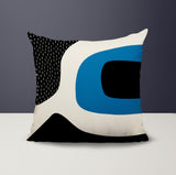 Maida Abstract Reversible Indoor/Outdoor Square Pillow
