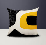 Maida Abstract Reversible Indoor/Outdoor Square Pillow