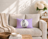 Maine Coon Cat Indoor/Outdoor Reversible Rectangular Pillow
