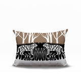 Maka Tiger Reversible Indoor/Outdoor Rectangle Pillow