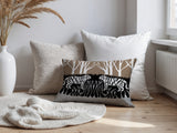 Maka Tiger Reversible Indoor/Outdoor Square Pillow