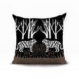 Maka Tiger Reversible Indoor/Outdoor Square Pillow