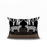 Maka Tiger Reversible Indoor/Outdoor Rectangle Pillow